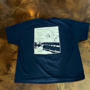 Men’s Graphic Tee 3XL Navy Gildan brand